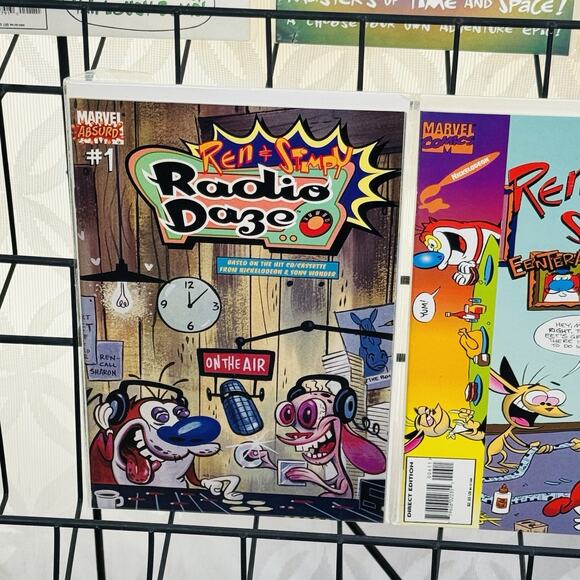 5 Ren & Stimpy Special Lot Show Special 2-3, Holiday, Radio Daze & Eenteractive - Picture 3 of 5